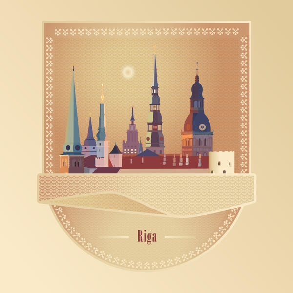 Riga graphic