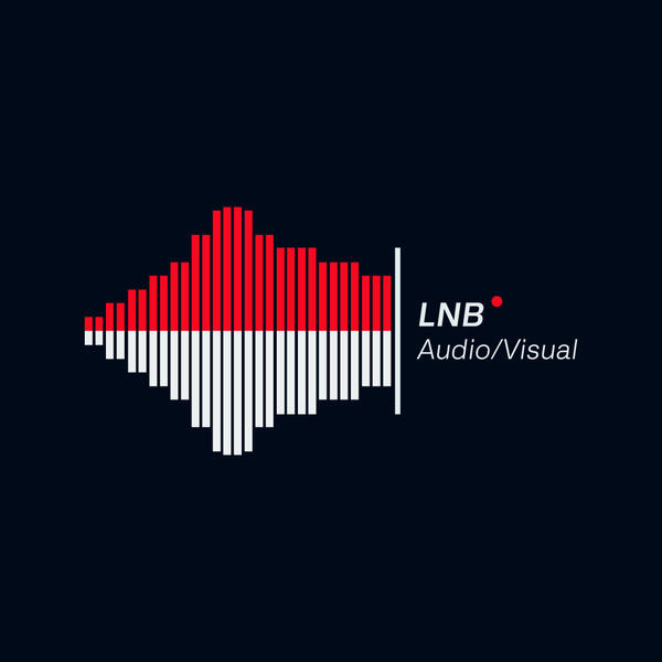 LNB. audio and visual logo